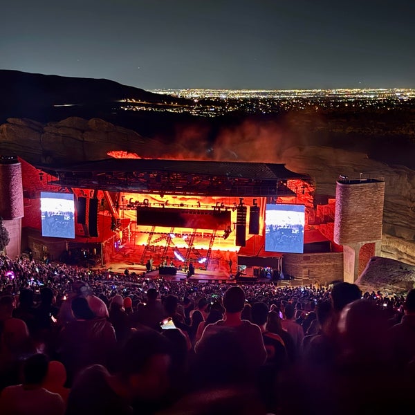 Photo taken at Red Rocks Park &amp; Amphitheatre by Todd D. on 11/6/2023