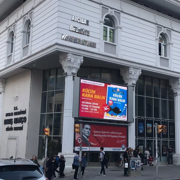 Photo taken at Barış Manço Kültür Merkezi by Deniz A. on 10/3/2018
