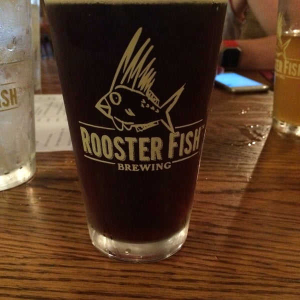 Photo taken at Rooster Fish Brewing Pub by Rachel C. on 8/20/2016