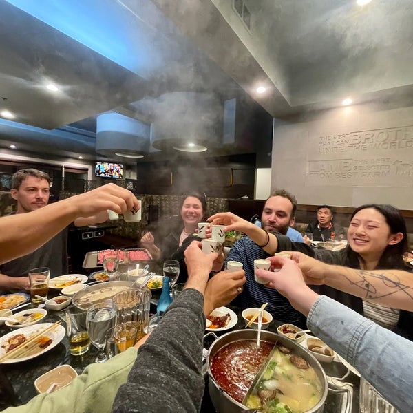 Photo taken at Happy Lamb Hot Pot, San Francisco 快乐小羊 by Marco D. on 6/1/2022