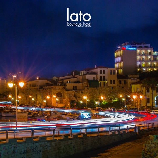 Next to the Venetian Port and the city center! Enjoy your stay! https://www.lato.gr/