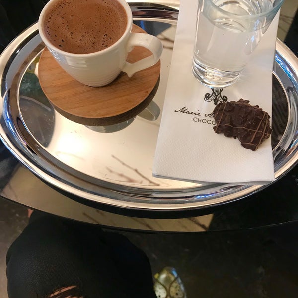 Photo taken at Marie Antoinette Chocolatier by Saniye S. on 5/9/2018