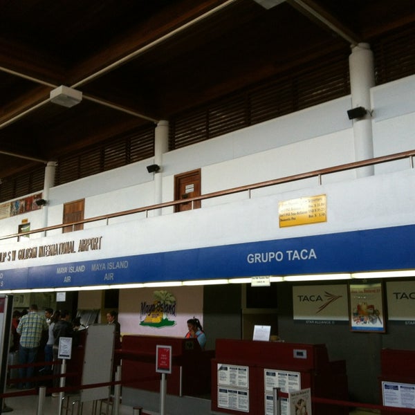 Photo taken at Philip S.W. Goldson International Airport (BZE) by Paul F. on 3/2/2013