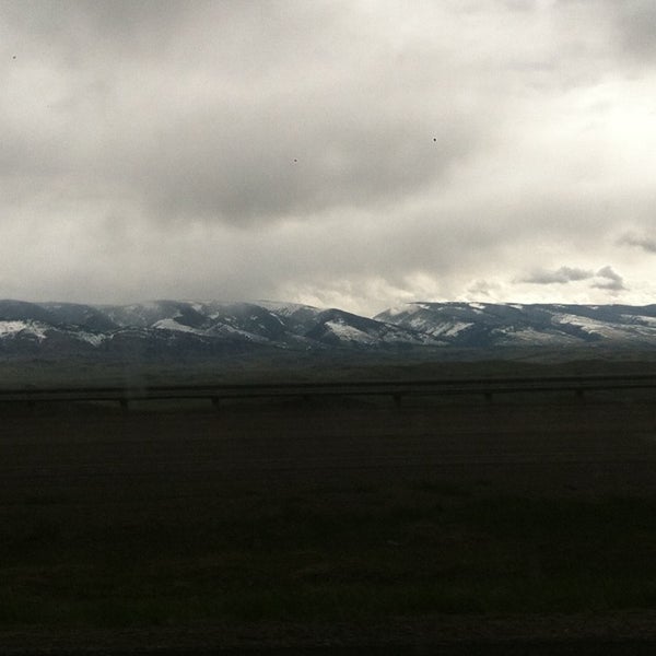 Photo taken at Wyoming/Montana Border by JD B. on 4/28/2014