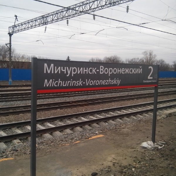 Жд вокзал мичуринск воронежский