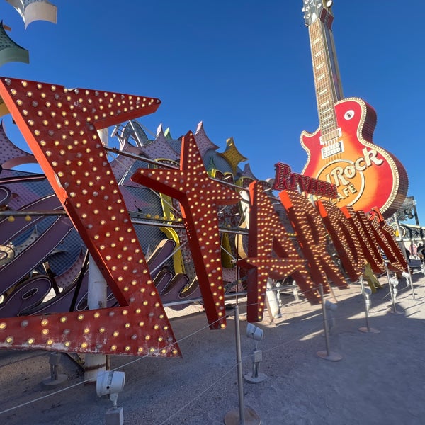 Photo taken at The Neon Museum by Patrick C. on 1/8/2024