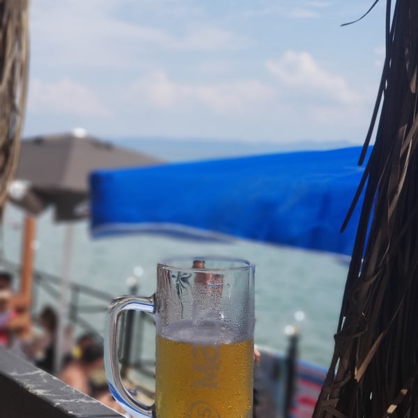 Photo taken at Doğa Beach by Arda A. on 7/13/2019
