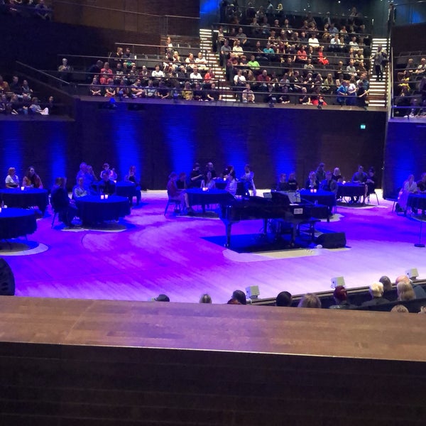 Photo taken at Musiikkitalo by Rudi T. on 8/27/2019