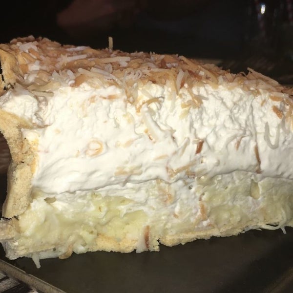 Amazing coconut cream pie ❤️