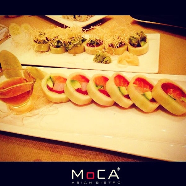 Photo taken at MoCA Asian Bistro by Henry L. on 6/23/2015