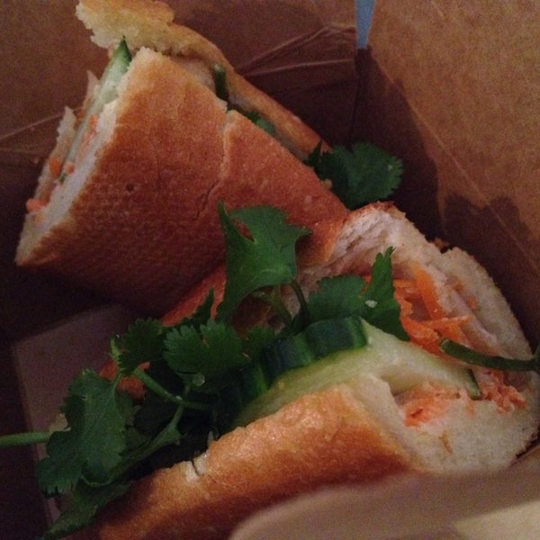 Photo taken at Bánh Mì 11 by Tamas O. on 11/15/2013