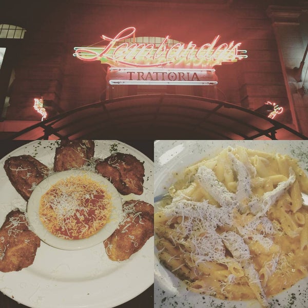 Photo taken at Lombardo&#39;s Trattoria by Emem N. on 1/31/2016