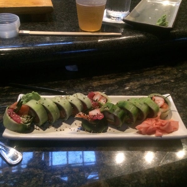 Photo taken at Sushi On A Roll by Dean H. on 3/6/2014