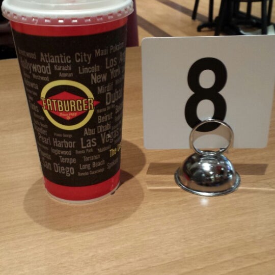 Photo taken at Fatburger by Steven P. on 4/12/2014