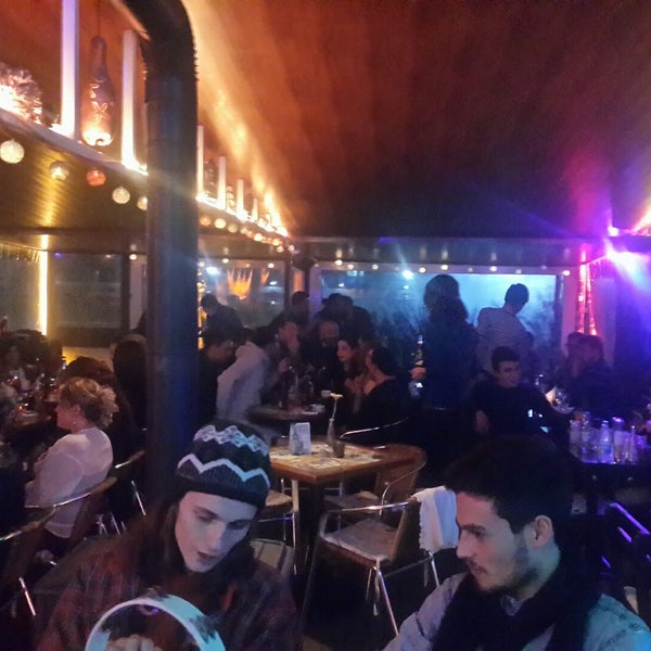 Photo taken at Deli Mavi Cafe &amp; Bar by Yasin D. on 11/28/2014