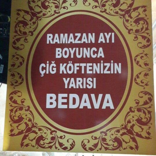 6/30/2014にBekir A.がKöftedokya Çiğköfte Mustafapaşaで撮った写真