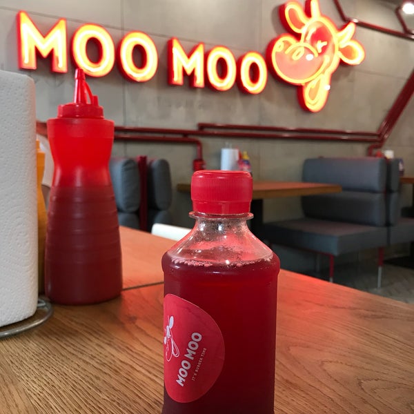 Photo taken at Moo Moo Burgers by V on 7/26/2018