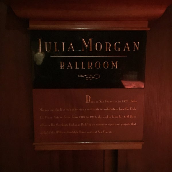 11/3/2016 tarihinde Faran T.ziyaretçi tarafından Julia Morgan Ballroom'de çekilen fotoğraf