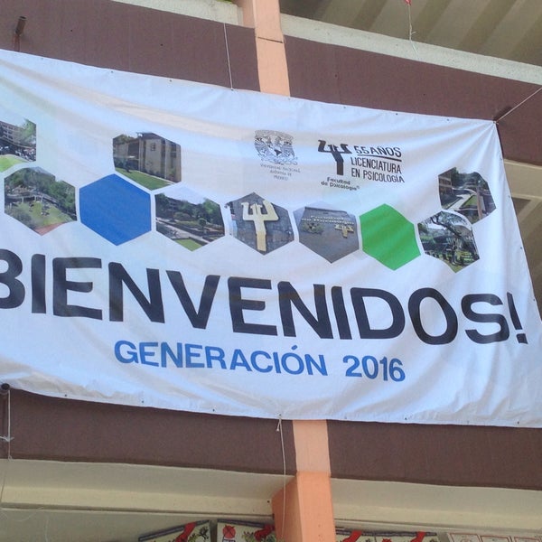 Das Foto wurde bei Facultad de Psicología, UNAM von Bibiana C. am 8/7/2015 aufgenommen