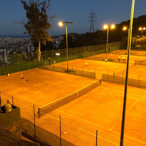 Photo taken at Vall Parc Tennis by Josep R. on 10/4/2018