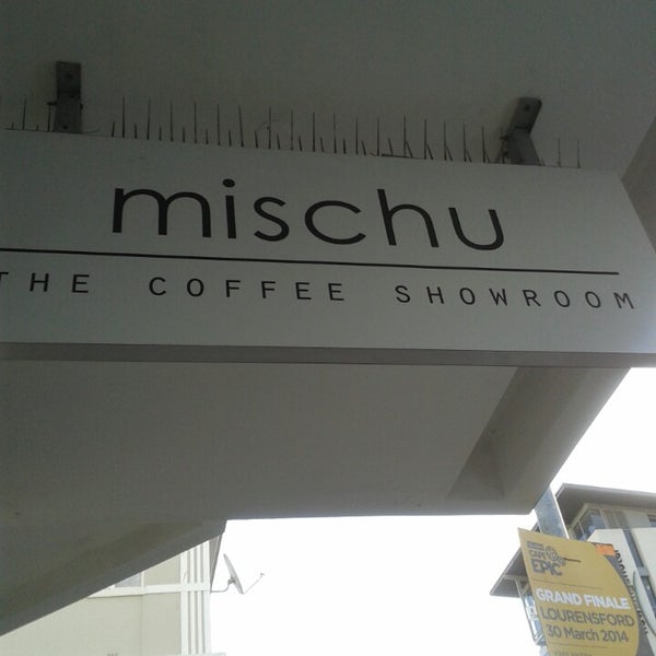 Photo taken at mischu - the coffee showroom by Frank M. on 3/19/2014