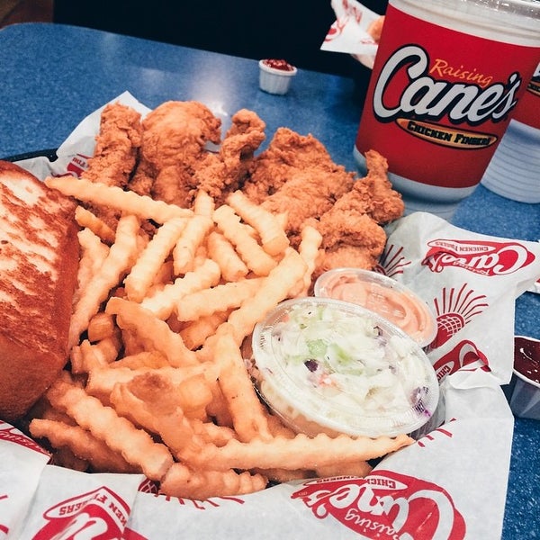 Photo taken at Raising Cane&#39;s Chicken Fingers by Evan S. on 8/13/2014