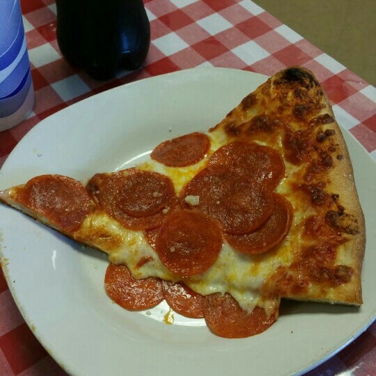 Photo taken at Authentic New York Pizza by Ruby P. on 4/23/2016