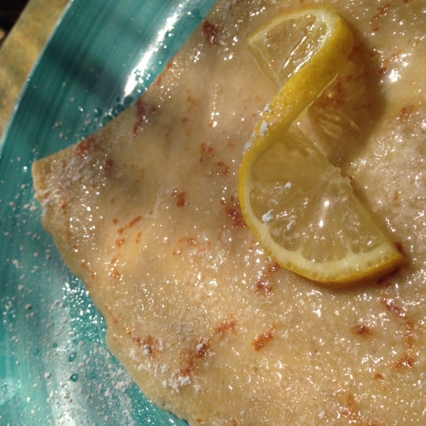 The lemon sugar crepe is pretty simple, but tasty. Sit outside near the lavender bushes and sip a coffee slowly.