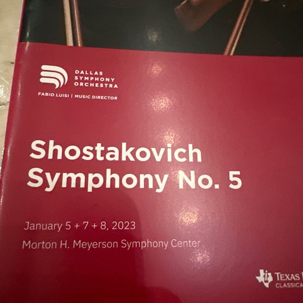 Das Foto wurde bei Morton H. Meyerson Symphony Center von Steve L. am 1/8/2023 aufgenommen