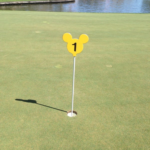 Photo taken at Disney&#39;s Lake Buena Vista Golf Course by Aaron⛳ M. on 2/28/2014