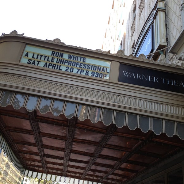 Photo taken at Warner Theatre by John F. on 4/20/2013