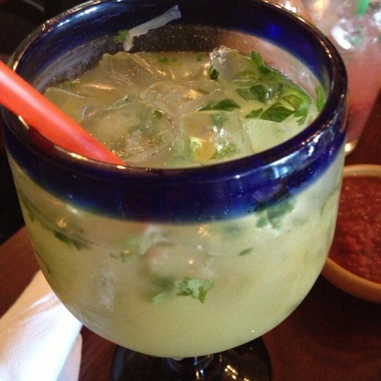 Pineapple, cilantro, and lime margarita is off the hook!
