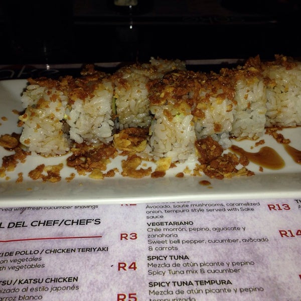 Photo taken at Sake Restaurante by Raquel L. on 12/9/2013