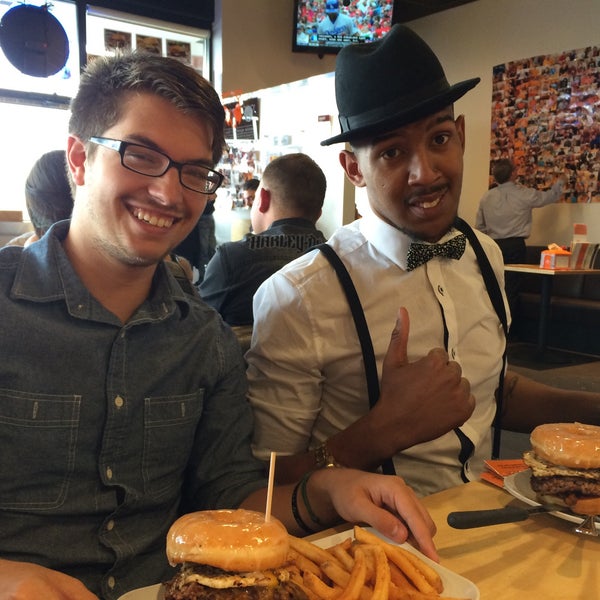 Photo taken at Crave Real Burgers by Aimee P. on 5/31/2015