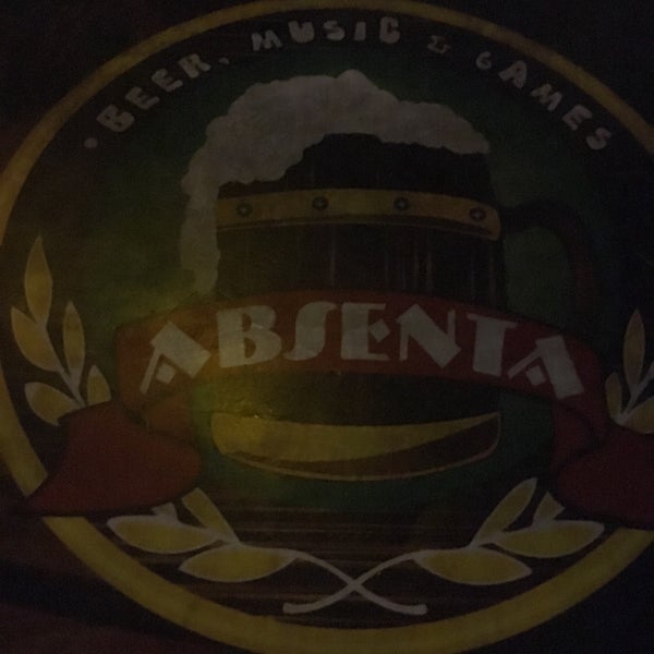 Photo taken at Absenta Pub by Andres S. on 3/1/2016
