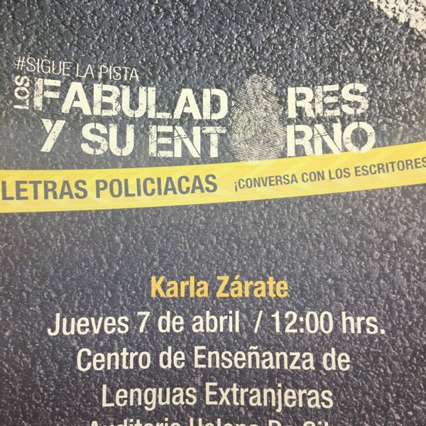 Снимок сделан в Escuela Nacional de Lenguas, Lingüística y Traducción (ENALLT) UNAM пользователем Naye G. 4/7/2016