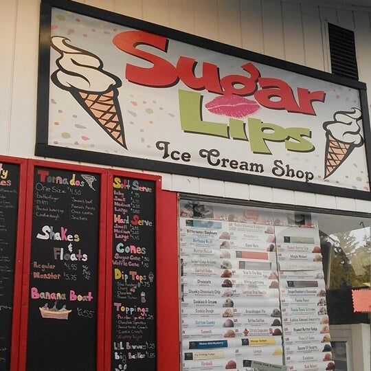 Sugar Lips Ice Cream Parlor in Johnson City