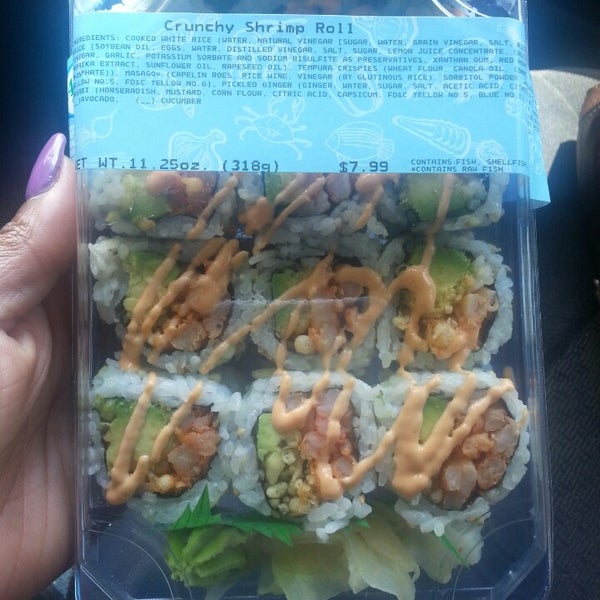 Harris Teeter Sushi Menu