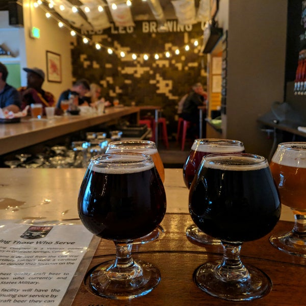 Photo taken at Red Leg Brewing Company by Brad S. on 4/17/2018