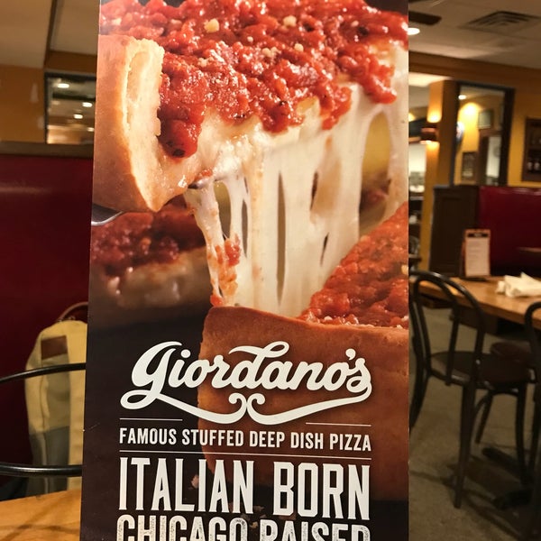 Photo taken at Giordano&#39;s by FATIMA on 3/6/2018