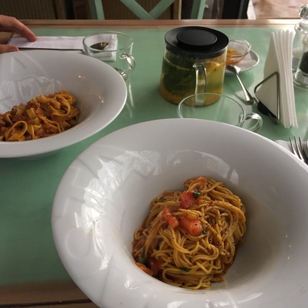 รูปภาพถ่ายที่ Spaghetti паста-бар โดย Maryna K. เมื่อ 3/19/2017