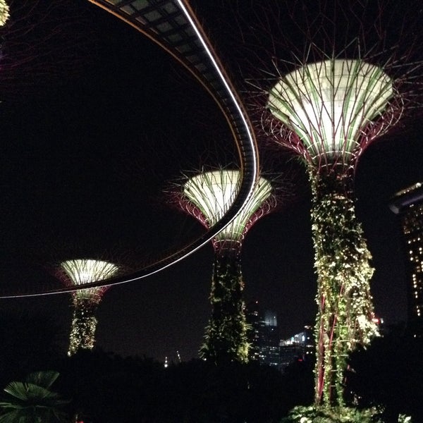 Photo taken at Gardens by the Bay by Wizard J. on 6/21/2015