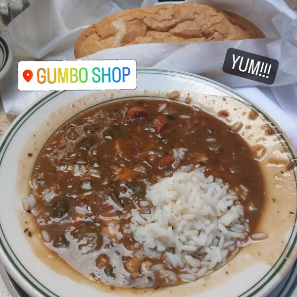 Photo taken at Gumbo Shop by Melody C. on 9/14/2022
