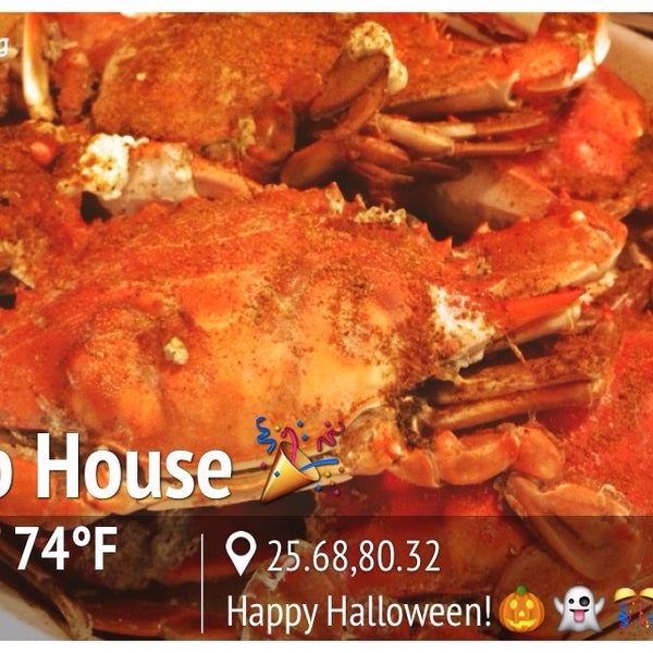 รูปภาพถ่ายที่ The Original Crab House โดย Yang Z. เมื่อ 11/1/2013