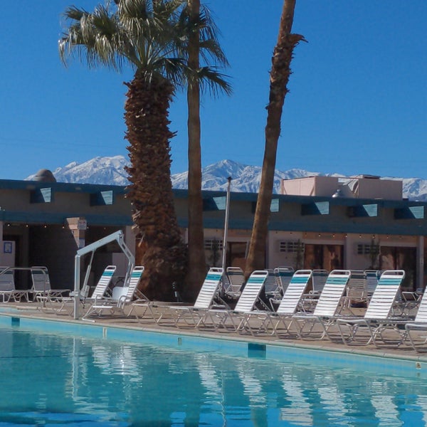 Photo taken at Desert Hot Springs Spa Hotel by R D. on 3/2/2023