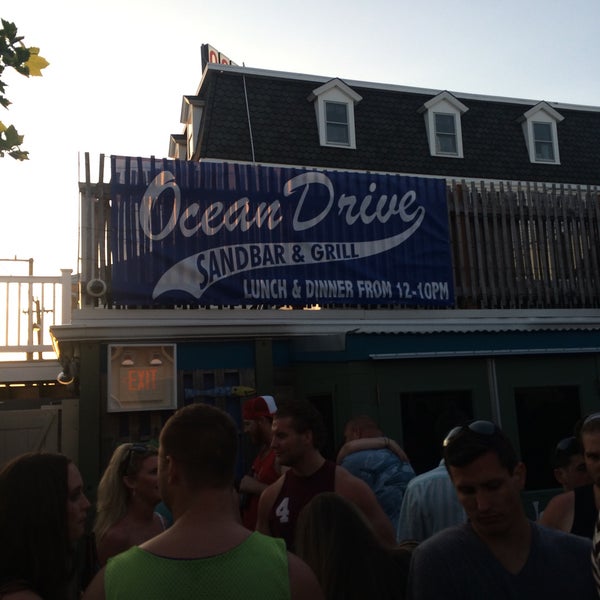 Photo taken at Ocean Drive Bar &amp; Restaurant by Noah W. on 5/24/2015