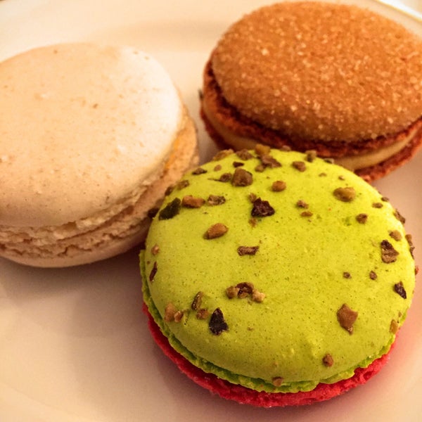 When you need a sweet break from Moroccan fare, get this Laduree quality macaroons at 7 dirham each.