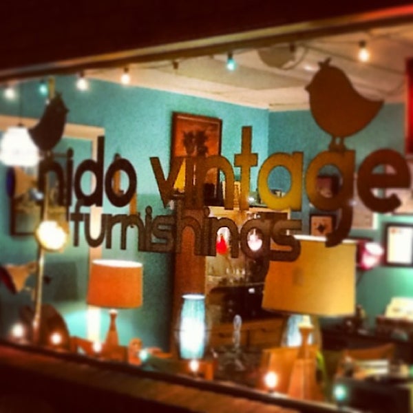 Photo taken at Nido Vintage Furnishings by Charity R. on 2/8/2014