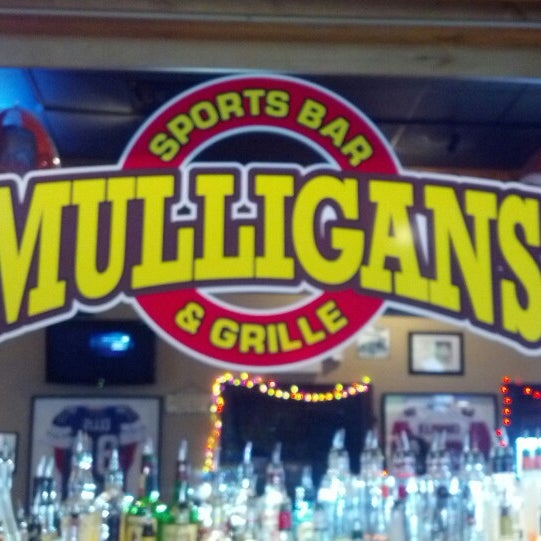 Photo taken at Mulligans Bar &amp; Grill by Pam D. on 10/24/2013