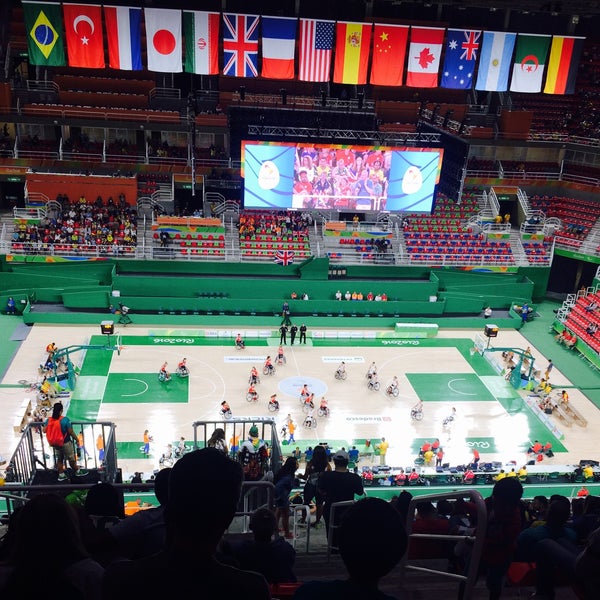 9/16/2016 tarihinde Gabriele S.ziyaretçi tarafından Arena Olímpica do Rio'de çekilen fotoğraf